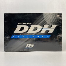 Dunlop DDH Accuracy Golf Balls 15ct NEW SEALED USA Unopened NOS