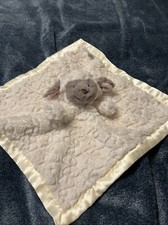 Mary Meyer Lovey Baby Security Blanket Plush Cream/Yellow Lamb