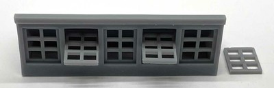 Phoenix Precision Models 31531 HO Industrial Skylight with Open Windows 3-D Kit