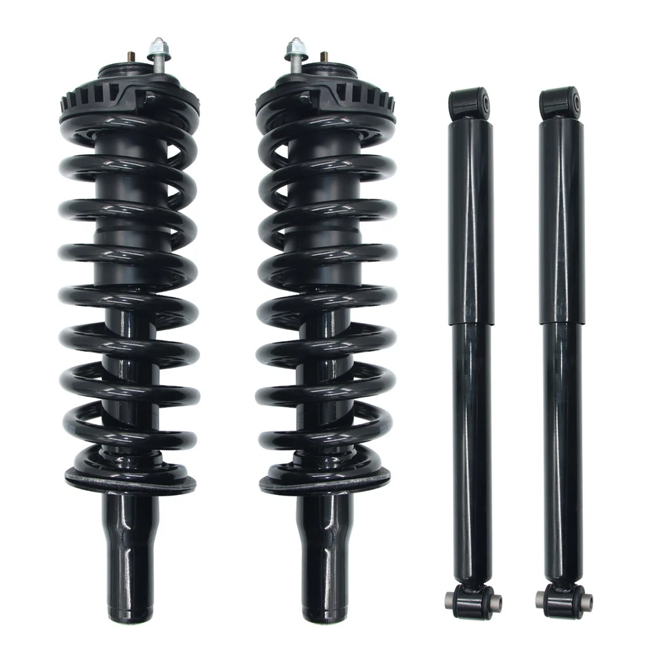 4x Front & Rear Struts Shocks For 2002-2009 GMC Envoy Chevy Trailblazer SSR Saab Foto 2 de 4