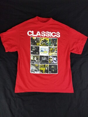 Vintage Wu Tang Clan Classics T Shirt Mens M Rap Tee 90s Hip Hop Band Cuban Linx