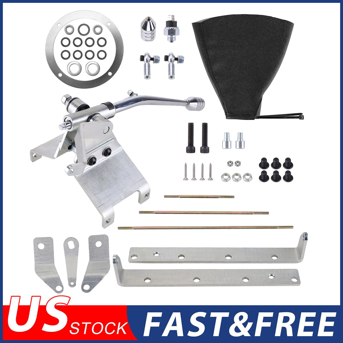 GM TH350 Turbo 350 Automatic Transmission Shifter with 12-Inch Stick