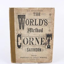 World's Method for Cornet and Saxhorn- Owned by Louis ARMSTRONG'S Photographer