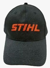 Genuine licensed STIHL black  orange baseball cap/hat Snapback NEW 