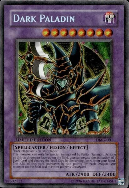 Dark Paladin (DMG-001) - Secret Rare - Yugioh *FREE SHIPPING | eBay