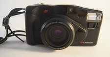 Chinon Auto 5501 Black Camera AF Zoom Less 38-90mm Made in Japan