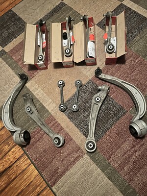 10 pc Control Arm Set from a 2013 Audi A4 Premium Plus Quattro. Used.