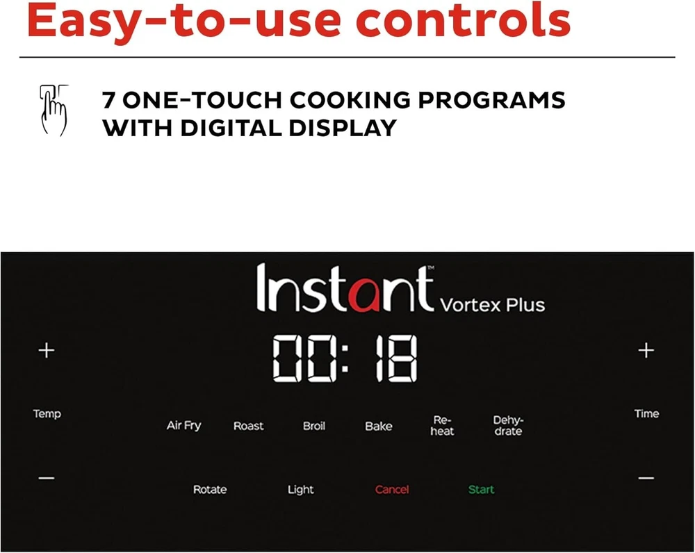 7-in-1 10-Quart Air Fryer Multi-Function Kitchen Oven