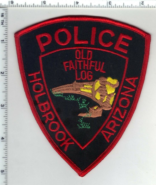 Holbrook Police (Arizona) 3rd Issue Shoulder Patch eBay