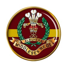 Middlesex Regiment, British Army Pin Badge