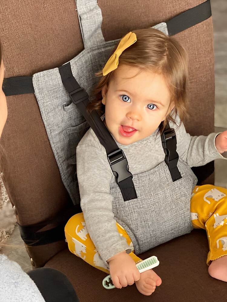High Chair Harness Seat for Travel Fabric Baby Safety Harness Chair