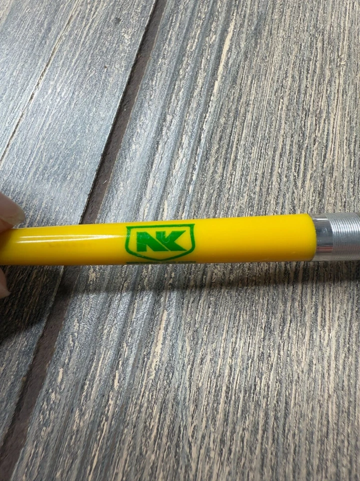 复古 NK 笔 Northrup King Seeds Severence CO 黄色和银色 — 第 2/4 张图片