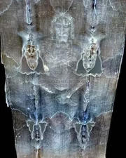 SHROUD OF TURIN FACE BODY OF JESUS CHRIST OF NAZERATH GOD CHRISTIAN 8X10 PHOTO