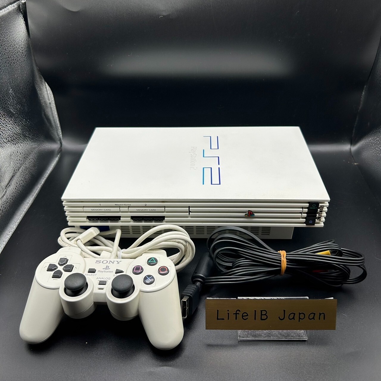 Sony PS2 SCPH-55000 GT Racing Pack White Console with Controller