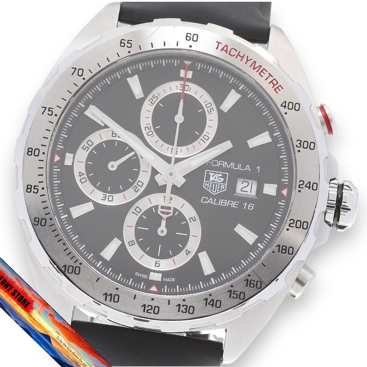 TAG Heuer Formula 1 Calibre 16 CAZ2010.BA0876 Black Dial TAG Heuer Formula 1 Calibre 16 CAZ2010.BA0876 Black Dial