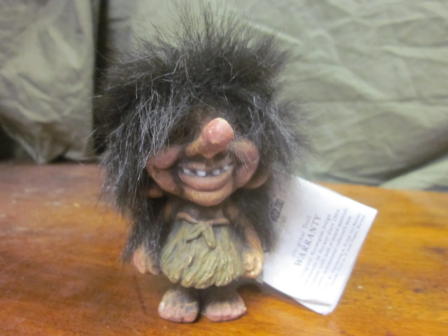 Figurine statue troll fosse-troll made norway neuf n° 157 figure vintage 15 cm - Jeux & Jouets