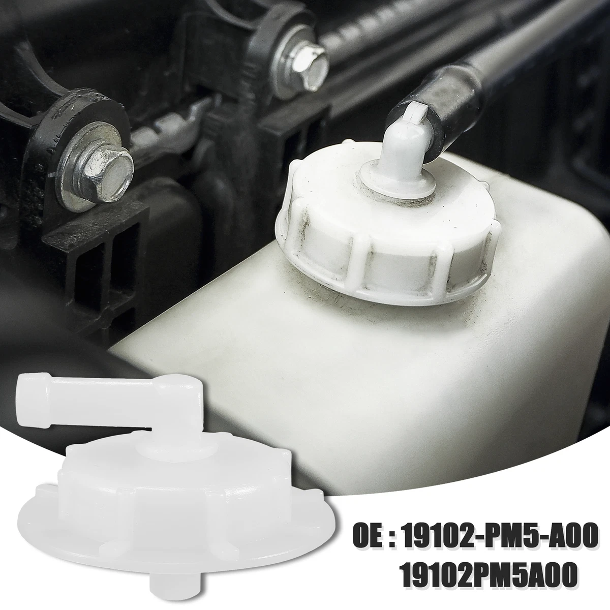 Radiator Coolant Reservoir Overflow Tank Cap for Honda Accord