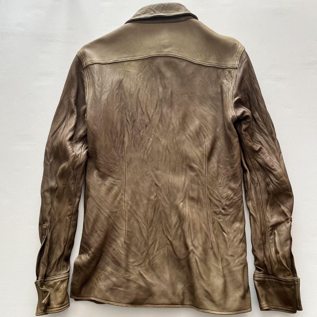 Isamu Katayama Backlash Leather Shirt S | eBay