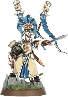 ゲームキャラクター Lumineth WARHAMMER AGE OF SIGMAR LUMINETH REALM LORDS game *Brand New