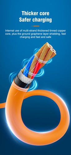 4 In 1 120W USB Type C to Type C IOS Cable 3 IN 1 PD 100W Fast Charging Data Cab - Photo 14/20