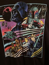 Star Wars Fifth Sun T-Shirt Mens Black Short Sleeve  XL