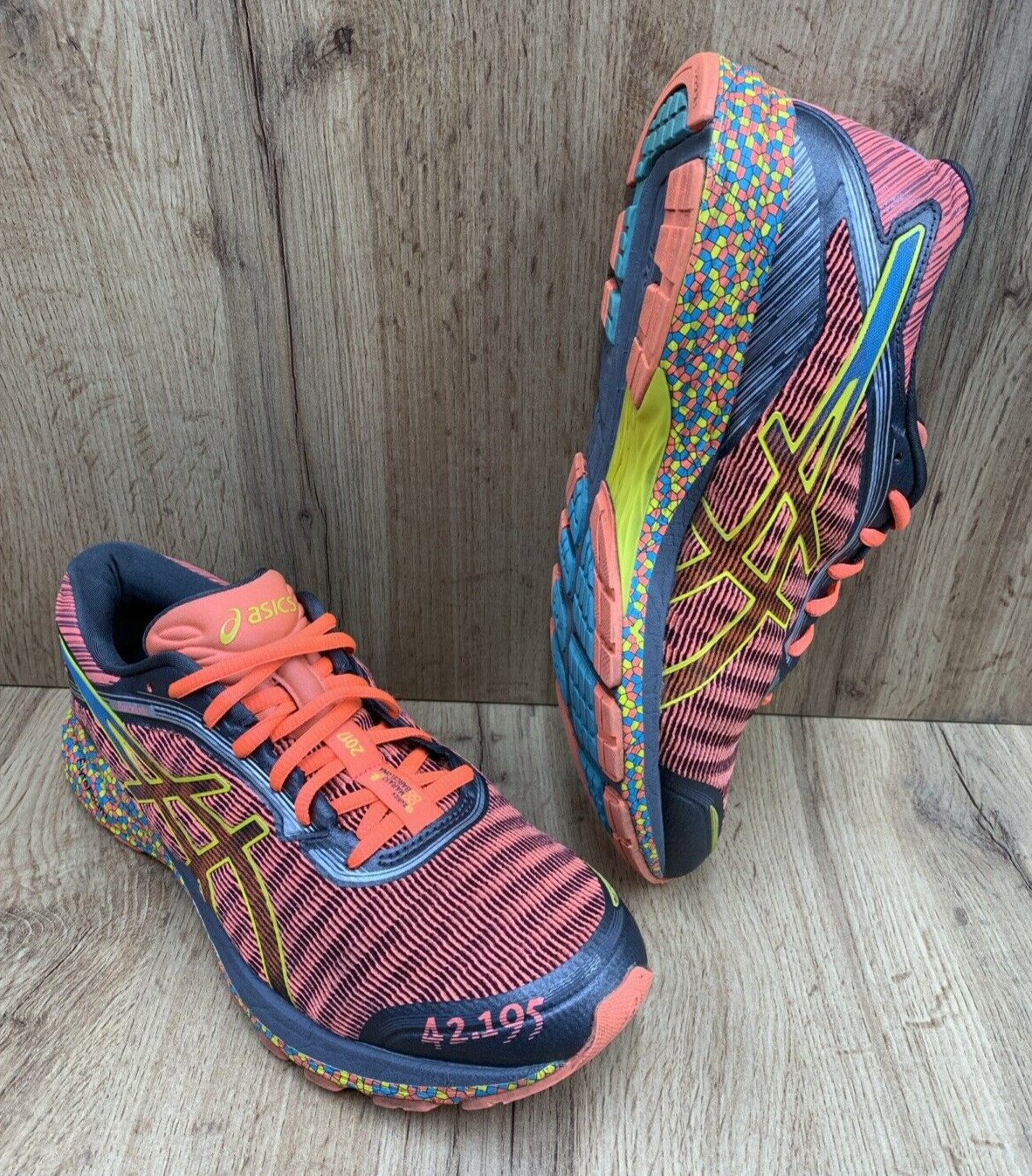 Asics Dynaflyte Barcelona Running Shoes Sneakers Women's Size