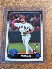 2024 Topps Baseball Vintage Stock # 549 Kyren Paris RC 42/99
