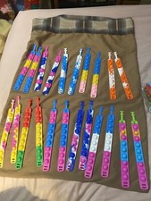 22 Fidget pop It adjustable bracelets new