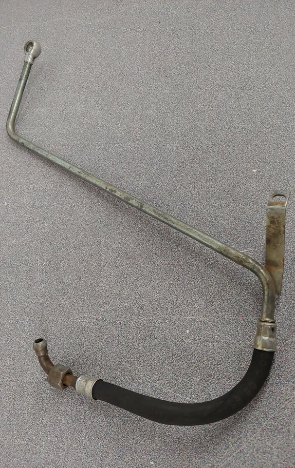 NICE USED ORIGINAL GENUINE PORSCHE 911 930 TURBOCHARGER OIL LINE PIPE TUBE 3 - Image 4 of 4