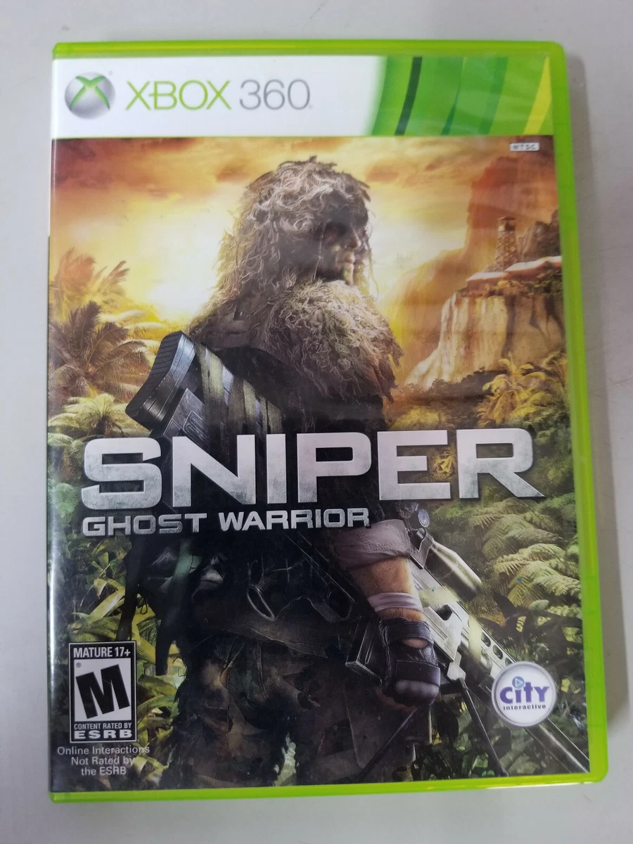 Sniper Ghost Warrior Xbox 360 No Manual Tested 897749002569 eBay