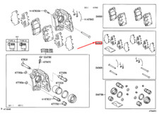 Plaquette de frein Lexus GS