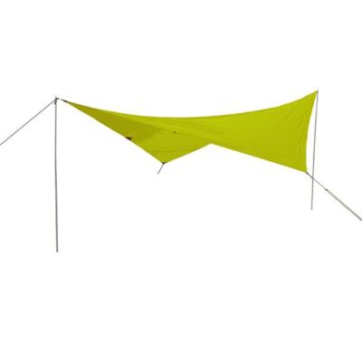 SONNENSEGEL Explorer 3x4m Tarp UV 80+ Sonnenschutz Markise Sun Garten GRÜN