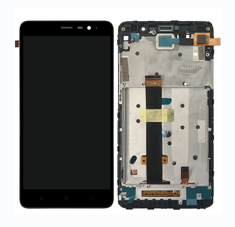 Para Xiaomi Hongmi Redmi Note 3 Negro Pantalla LCD Táctil Digitalizador Reemplazar Marco @N Foto 2 de 4
