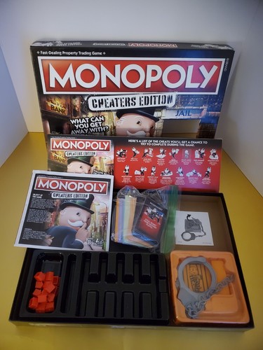 Hasbro Monopoly Game: Cheaters Edition Board Game (E1871) - 第 2/2 張圖片