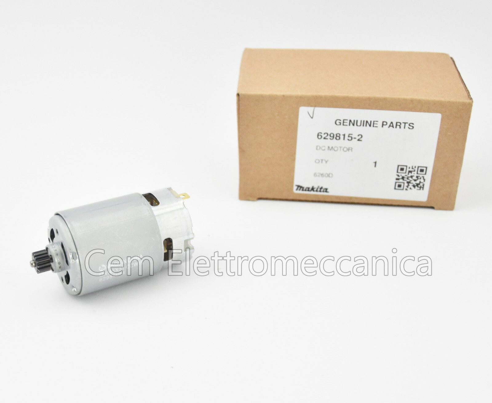 Motore indotto 9,6 MAKITA originale per 6260 - 6260D trapano avvitatore batteria