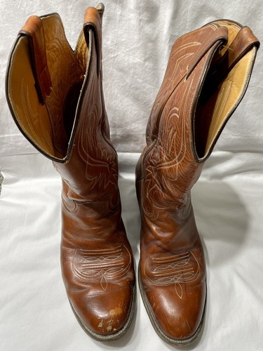 Vintage Justin 1879 Chestnut Brown 