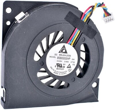 Ventilateur Delta BSB05505HP Pour Refroidissement Carte Mère - 5V, 0,4A, 4 Lignes - Idéal Pour Dépannage Et Upgrade PC