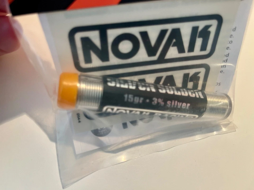 Novak Silver Solder 15g 5832 NIB Vintage - Bild 3 von 3