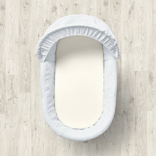 Nursery Baby 2 Pack Flannelette Flat Sheet - Pram / Moses , Cot Bed - Picture 5 of 30