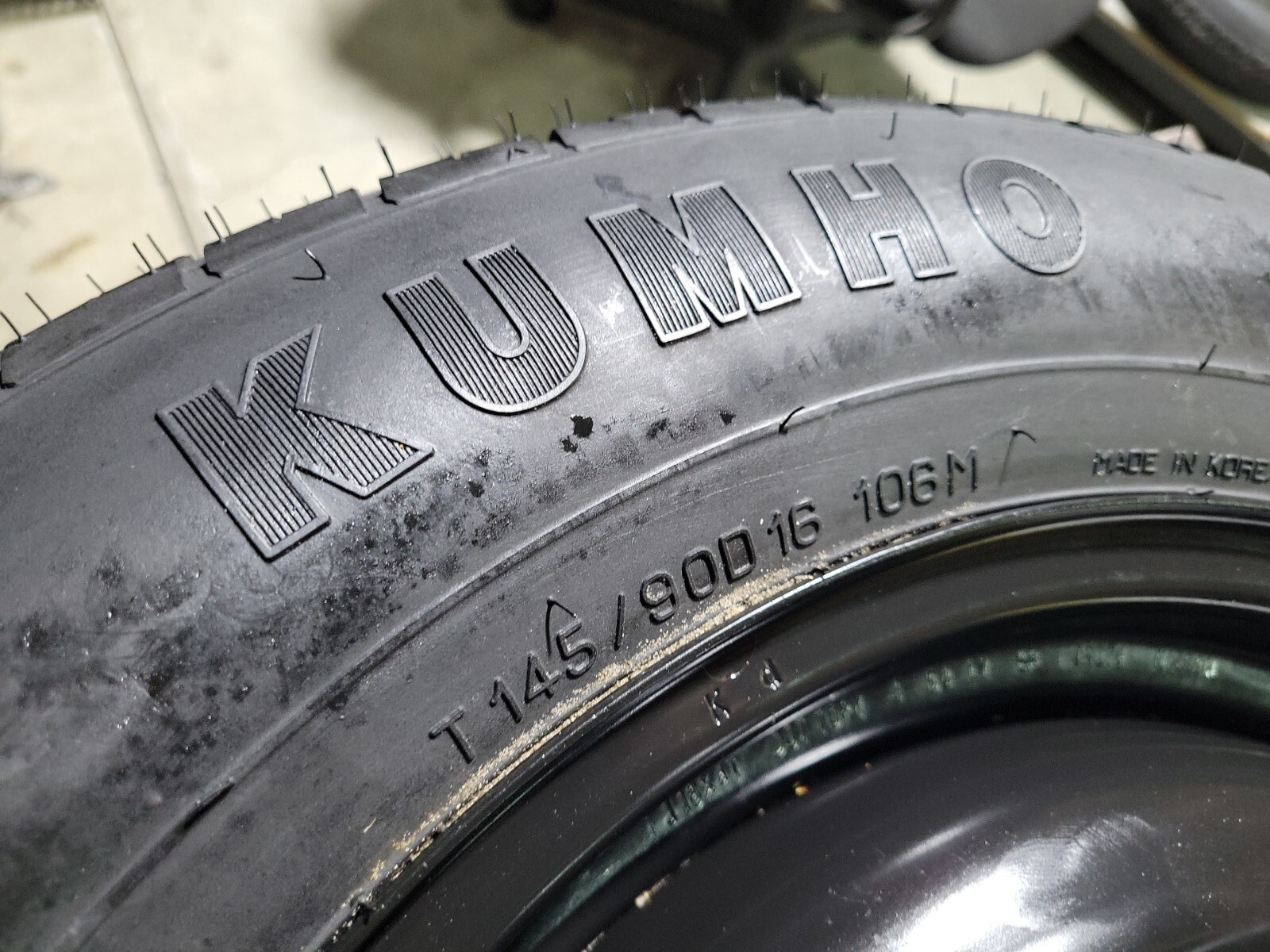 20152021 NISSAN ROGUE SPARE TIRE WHEEL RIM DONUT 16" WITH JACK & TOOLS