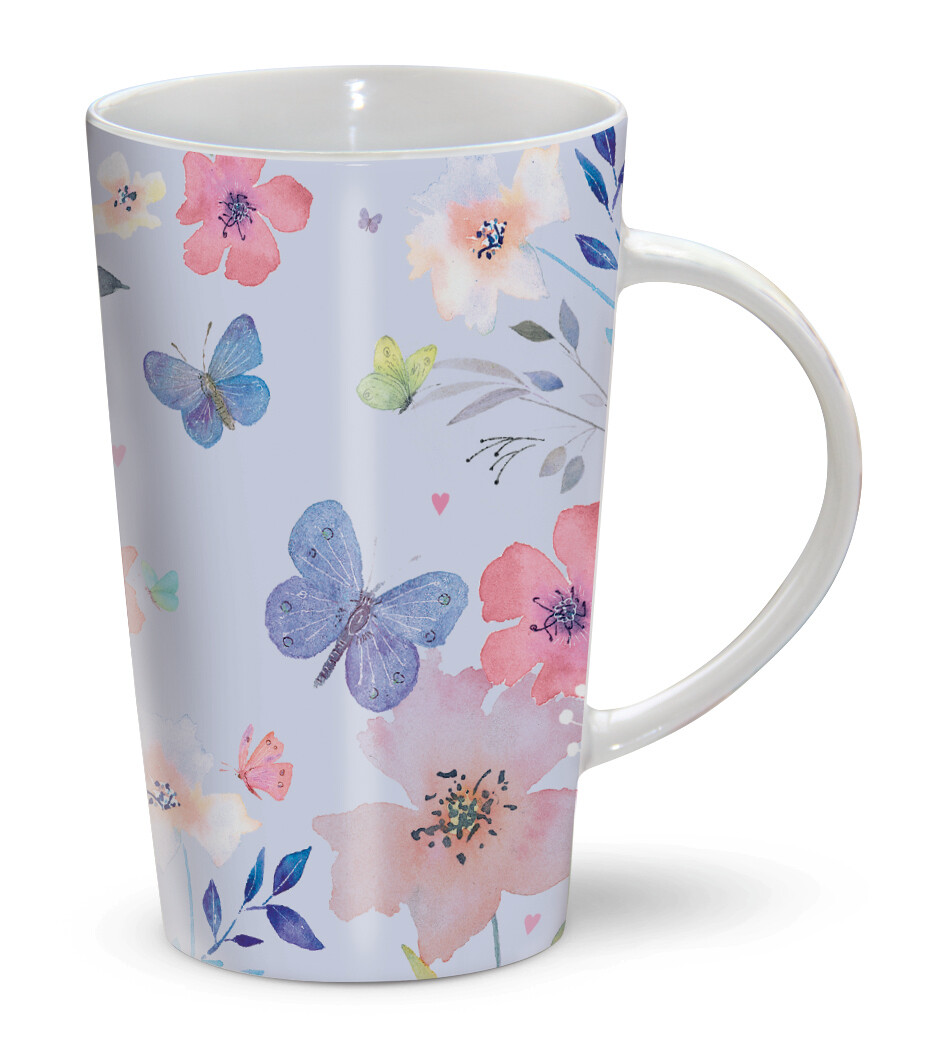 The Riverbank Mug - Butterfly Floral