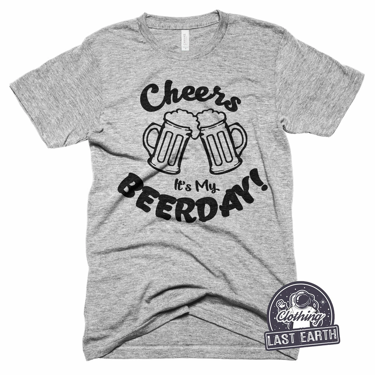 Cheers It s My Beer Day T Shirt Funny Birthday Shirts Beer Drinking Hops Gifts