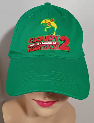 Cloudy With A Chance Of Meatballs 2 Movie Promo Hat Adjustable 2013 Cartoon