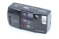 Near Mint Olympus AF-1 TWIN QD Point Shoot 35mm Film Camera With Strap Japan
