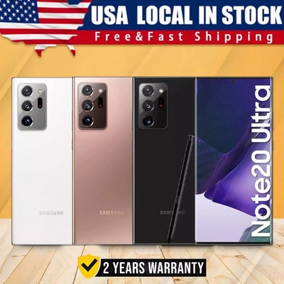 New Samsung Galaxy Note 20 Ultra 5G 128GB Factory Unlocked T-Mobile Att Verizon