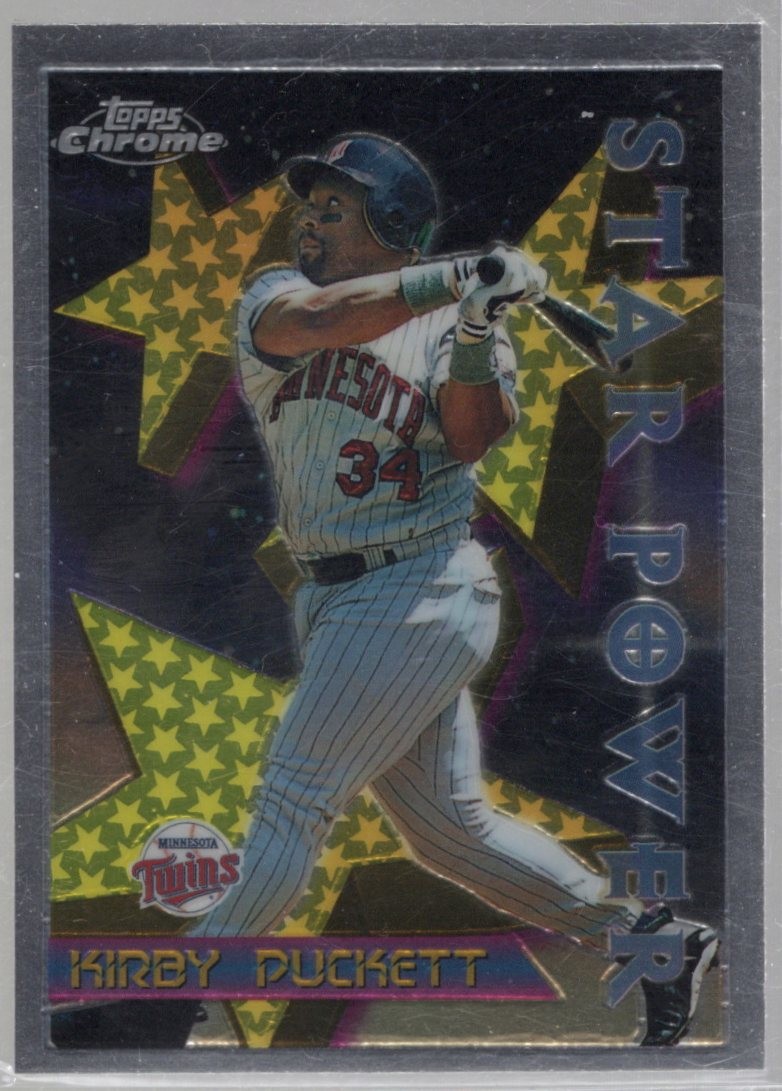 Kirby Puckett 1996 Topps Chrome #81 - K301