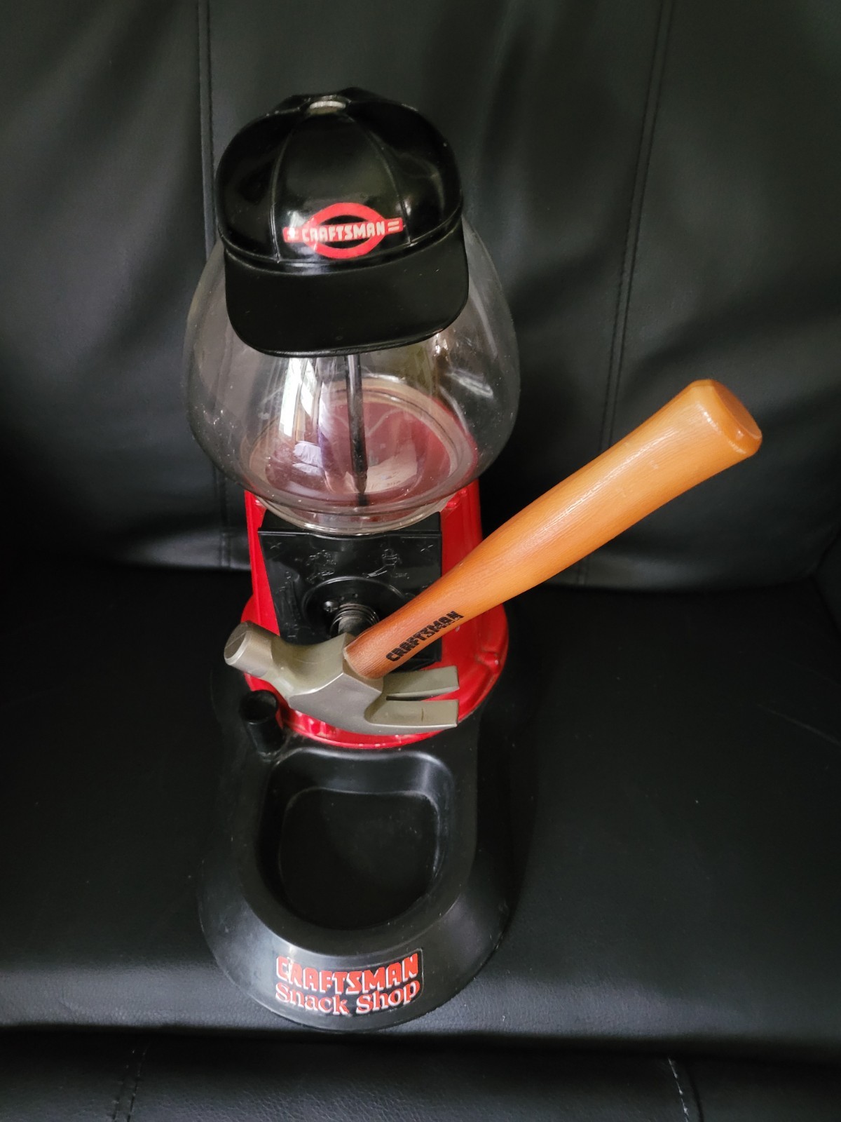 CRAFTSMAN SNACK SHOP  Gum Candy Snack Peanut Dispenser Vending Machine Rare