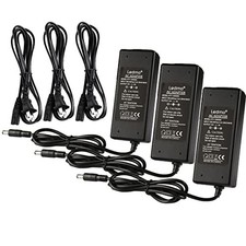 3 Pack 12V 5A Power Supply Adapter for LED Strip Lights