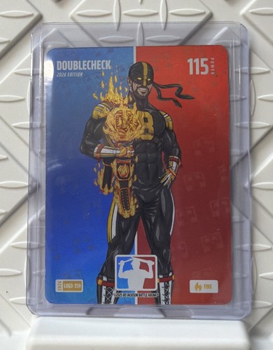 2026 Bo Jackson Battle Arena #LOGO-359 DOUBLECHECK Aaron Rodgers Fire Logo Foil