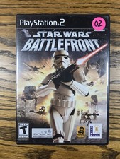 Star Wars: Battlefront (Sony PlayStation 2, 2004) PS2 MANUAL INCLUDED 